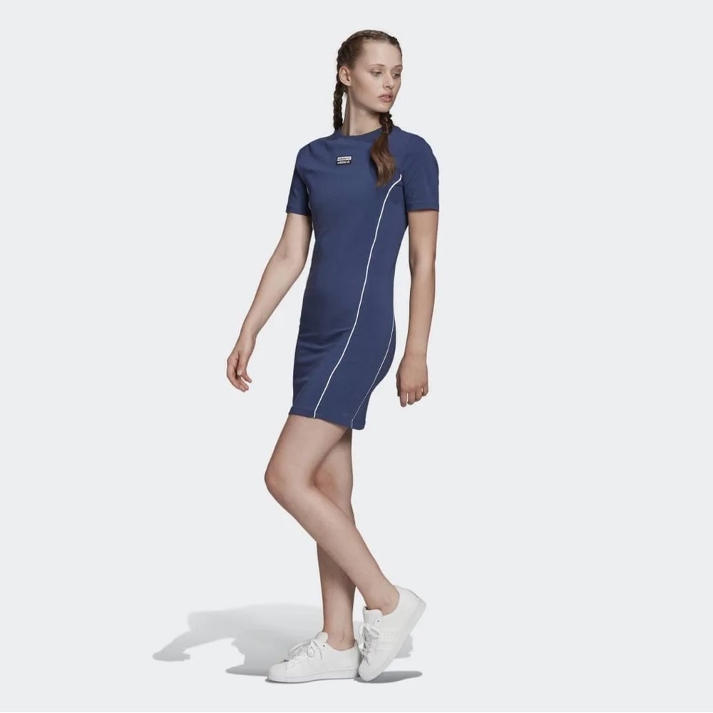 BNWT Adidas Originals R.Y.V Tee Shirt Dress Size XS
